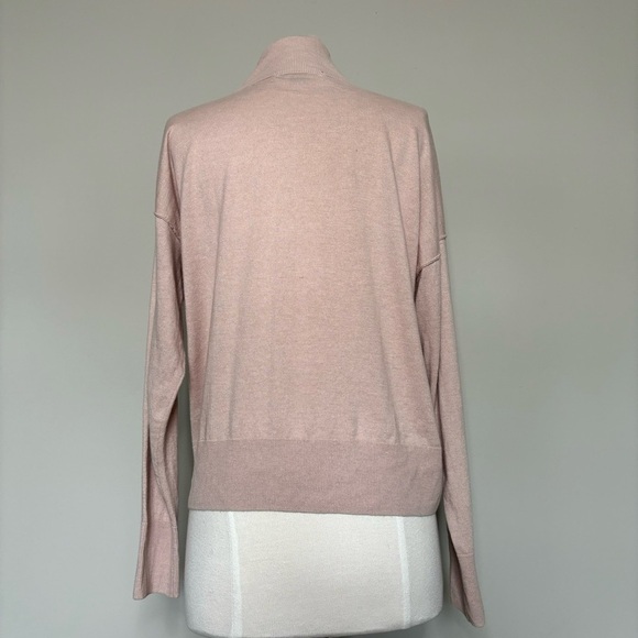 Sanctuary Mock Neck Button Detail Sweater in Apricot, Small - Picture 8 of 12